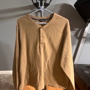 Lands’ end brown long sleeve fleece